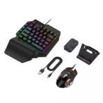 Mix Pro Clavier Souris 4en1 Pour smartphone Gaming PUBG-Fortnite - Image 6