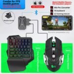 Mix Pro Clavier Souris 4en1 Pour smartphone Gaming PUBG-Fortnite - Image 3